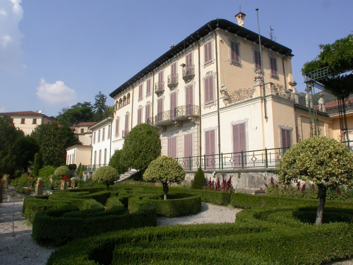 I giardini all'italiana di Villa Bertarelli
