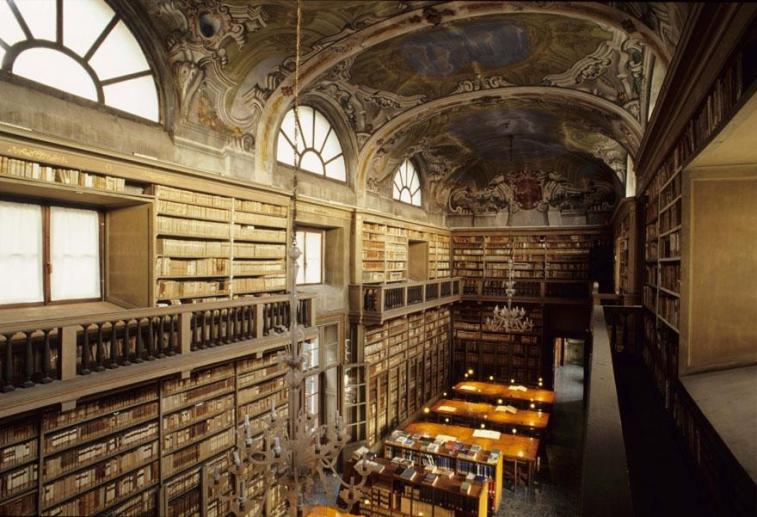 Biblioteca Queriniana et le palais de l’Évêché