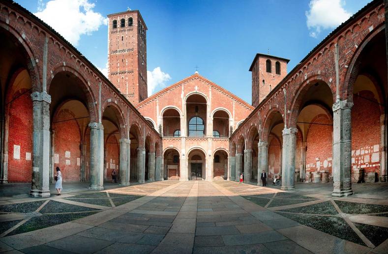 Basilica di Sant'Ambrogio, Chiese Milano