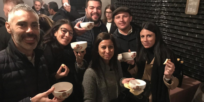 Scodellando nelle cantine del Buttafuoco Storico