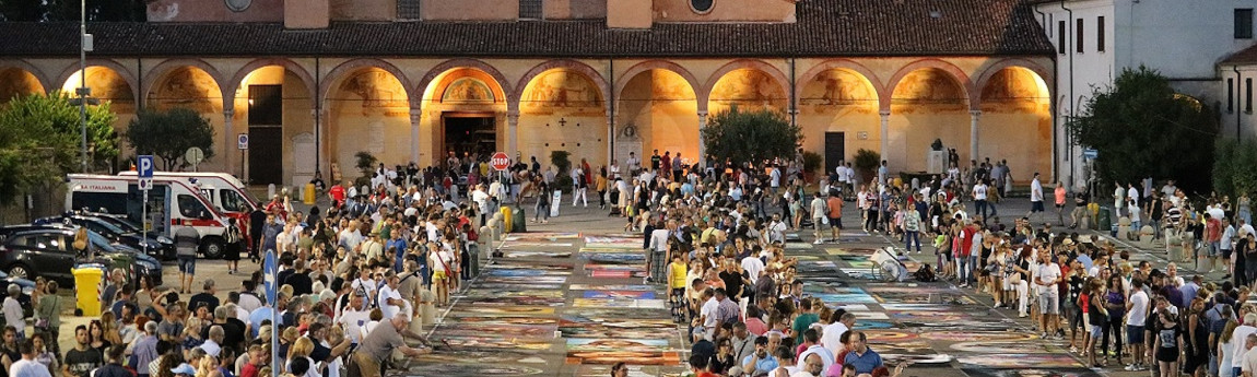 Antichissima Fiera delle Grazie, i Madonnari dipingono la DIVINA COMMEDIA