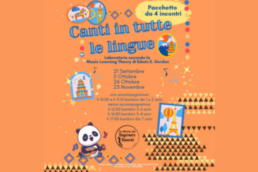 Canti in tutte le lingue