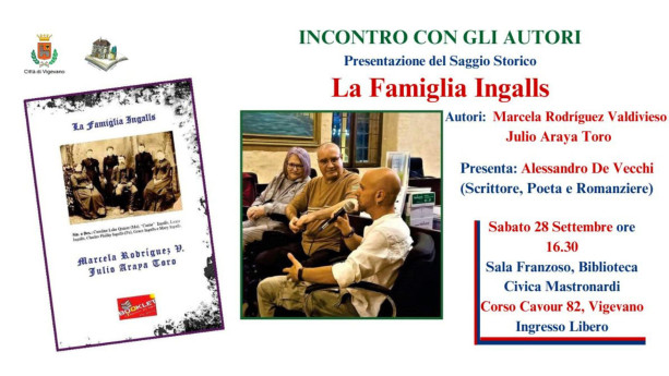 PRESENTAZIONE DEL SAGGIO "LA FAMIGLIA INGALLS"