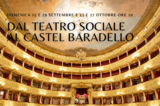 Dal Teatro Sociale al Castel Baradello