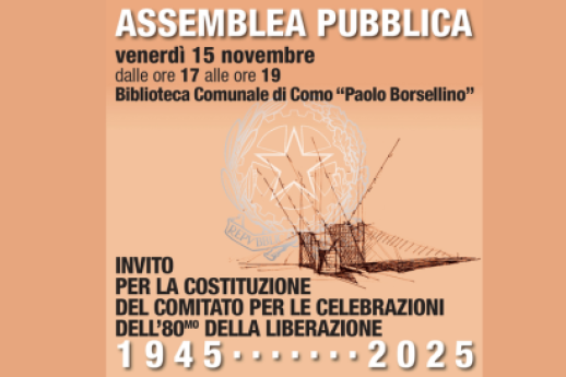 Costituzione del Comitato per l’80mo della Liberazione