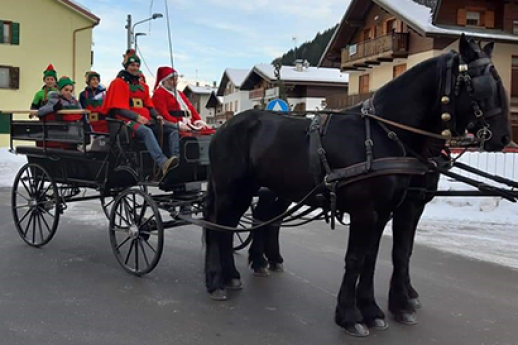 L'arrivo di Babbo Natale