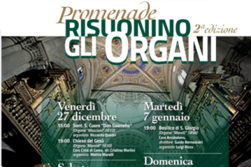 Promenade: Risuonino gli organi