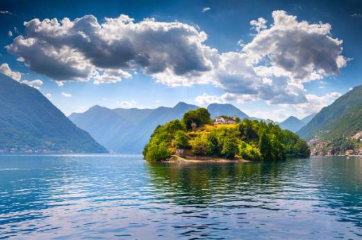 Comacina Island, Lake Como
