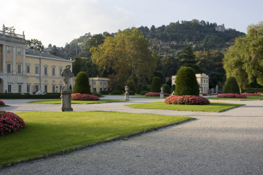 L'automne dans villas et châteaux - Villa Olmo (Como)