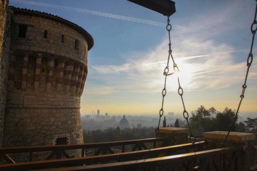 Castillos Brescia, visitando Lombardía