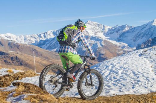 Fat Bike in Valtellina, great fun at any location and time