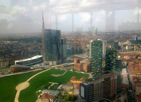 Milano: il riposo ai grattacieli