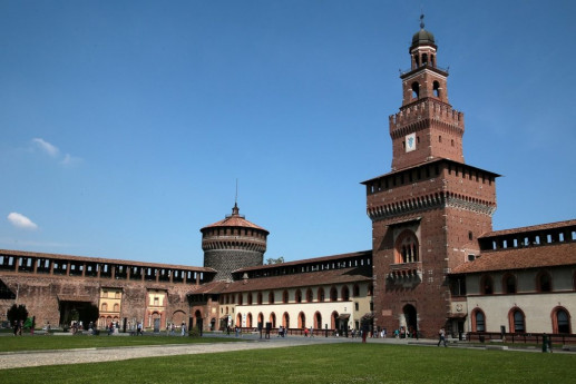 Castello Sforzesco of Milan – The life at Court