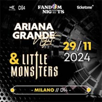 ariana little monsters biglietti