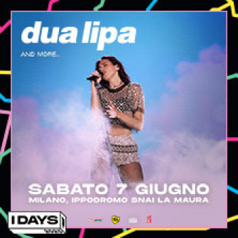 dua lipa biglietti