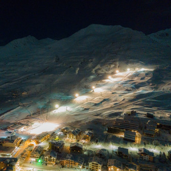 Sci notturno sul comprensorio Pontedilegno - Tonale