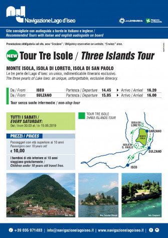Tour delle tre isole