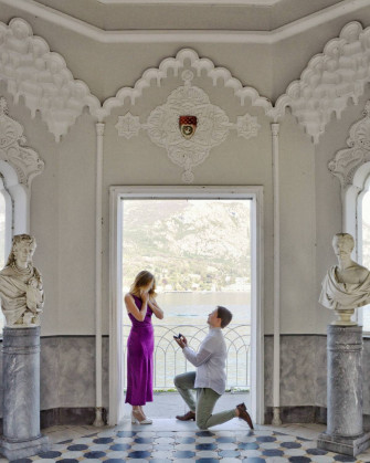 PROPOSTA DI MATRIMONIO SUL LAGO DI COMO