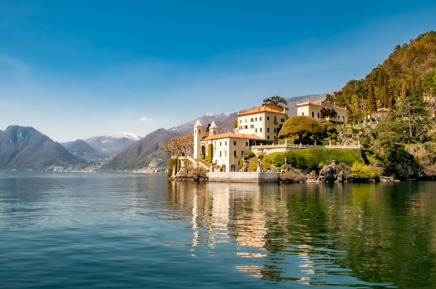 Tremezzina photo taken from Lake Como