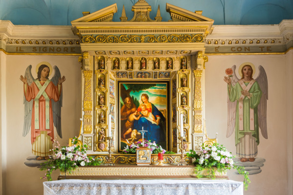 Il dipinto della Madonna di San Calocero a cui i caslinesi sono molto devoti