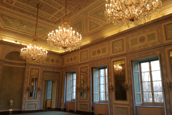 Sala da pranzo Villa Reale di Monza