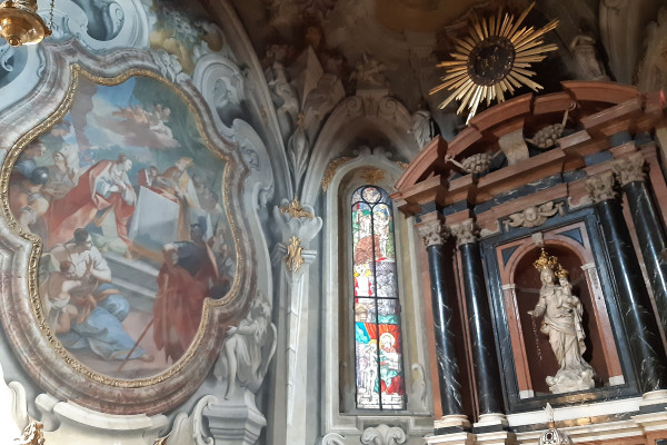 Particolare di cappella laterale del Duomo di Monza